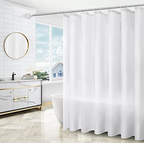 mumbi Duschvorhang Vorhang Dusche Duschvorhänge 180x200 Badewannenvorhang Ersatzvorhang Weiß von mumbi
