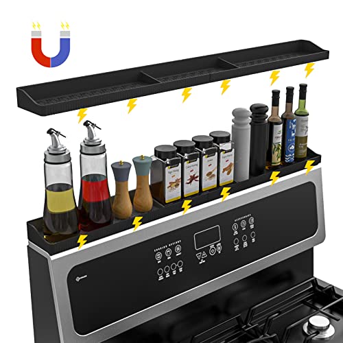 76,2cm Silikonherdoberregal, 6 Magnete Starke Magnetische Silikon Backofen backen oben Regal, magnetisches Regal über dem Herd für Küchenherd, Keine Installation Erforderlich 76,2cm Silikonherdoberregal, 6 Magnete Starke Magnetische Silikon Backofen backen oben Regal, magnetisches Regal über dem Herd für Küchenherd, Keine Installation Erforderlich von mumisuto