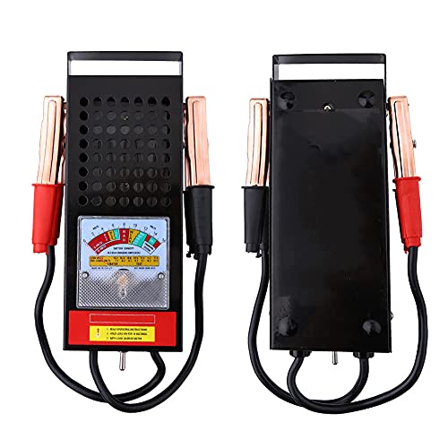 Batterietester,6V-12V 100Amp Portable Heavy Duty Car Van Auto Battery Tester Load Drop Charging System Analyzer Checker Tool für Test-Blei-Säure-Batterien Batterietester,6V-12V 100Amp Portable Heavy Duty Car Van Auto Battery Tester Load Drop Charging System Analyzer Checker Tool für Test-Blei-Säure-Batterien von mumisuto