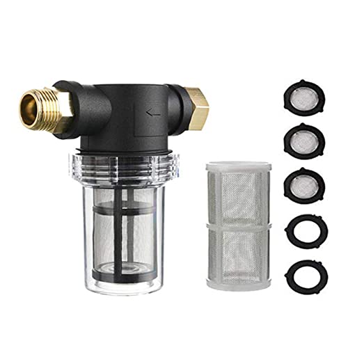 Gartenschlauchfilter,3/4" Vorfilter für Gartenpumpen und Hauswasserwerke, Pipeline Filter Down-Sediment-Wasserfilter,Pumpenvorfilter Wasserpumpenfilter für Gartenbewässerung Gartenteich Pool Gartenschlauchfilter,3/4" Vorfilter für Gartenpumpen und Hauswasserwerke, Pipeline Filter Down-Sediment-Wasserfilter,Pumpenvorfilter Wasserpumpenfilter für Gartenbewässerung Gartenteich Pool von mumisuto