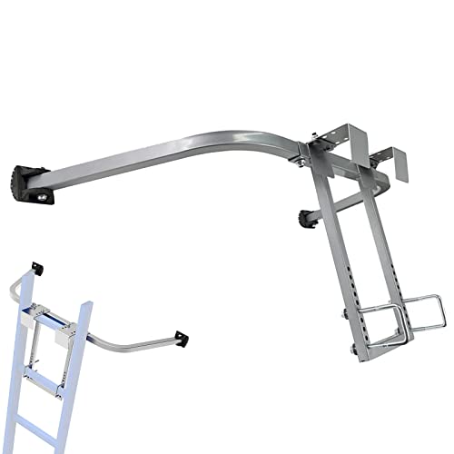 Leiter-Stabilisator-Zubehör für Dachrinne, Flügelspannweite/Wandleiter-Abstandshalter, Leiter-Plattform-Zubehör, rutschfeste Leiter, Stabilisator, Robuste Leiter von mumisuto