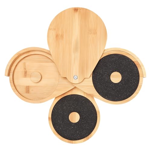 Salz Rimmer,3-Stufiges Bar Glas Rimmer,Margarita Salz und Zucker Rimmer Set mit 1 Deckel und 2 Schwamm,Margarita Gläser Salt Box Spice Container,Barkeeper Tool für Margarita,Manhattan Getränke von mumisuto