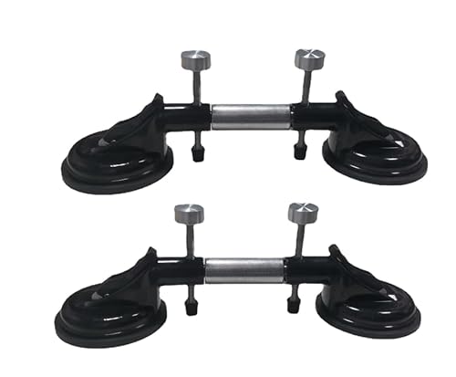 Saugheber, Glassauger, Saugheber Fliesen für Den Transport und Die Einhandbedienung, für Fliesen, Möbel, Glas, Laminat (2pcs) von mumisuto