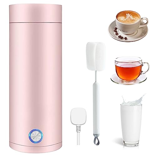 Wasserkocher Klein, 400ml Tragbarer Elektrischer Wasserkocher, Reise-Wasserkocher Elektrisch mit Reinigungsbürste, Automatischer Abschaltung, für Arbeiten, Reisen, Campen oder für den täglichen (Rosa) Wasserkocher Klein, 400ml Tragbarer Elektrischer Wasserkocher, Reise-Wasserkocher Elektrisch mit Reinigungsbürste, Automatischer Abschaltung, für Arbeiten, Reisen, Campen oder für den täglichen (Rosa) von mumisuto
