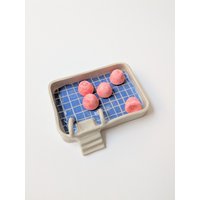 Handgefertigte Rechteckige Mini-Poolschale Aus Keramik, Dunkelblaue Fliesen, Lebensmittelecht, Handgefertigtes Unikat Handgefertigte Rechteckige Mini-Poolschale Aus Keramik, Dunkelblaue Fliesen, Lebensmittelecht, Handgefertigtes Unikat von mumuinparis