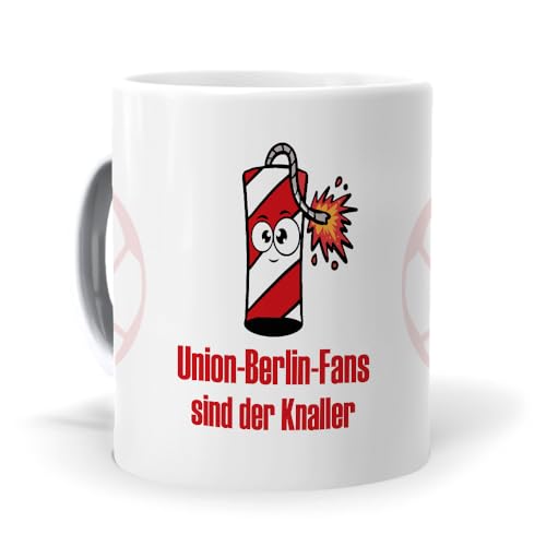 mundohuevo Originelle Fußballtasse, Frühstückstassen für Union Berlin-Fans | Originelles Geschenk für Fußballfans | Fußballartikel | Union Berlin mundohuevo Originelle Fußballtasse, Frühstückstassen für Union Berlin-Fans | Originelles Geschenk für Fußballfans | Fußballartikel | Union Berlin von mundohuevo