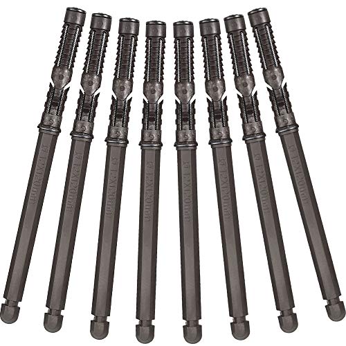 munloo Verdeckte Halterung, 8 Stück, Grau, Wandmontage, Nylon und Eisen, Regalträger, Unsichtbar, Tablarträger, Schwebende Bücherregale oder Wandregale (12x120mm) von munloo
