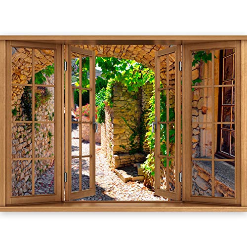 murando - 3D WANDILLUSION 140x100 cm - Wandbild Fototapete Poster XXL Fensterblick Vlies Leinwand Panorama Bilder Dekoration - Natur Landscape murando - 3D WANDILLUSION 140x100 cm - Wandbild Fototapete Poster XXL Fensterblick Vlies Leinwand Panorama Bilder Dekoration - Natur Landscape von murando