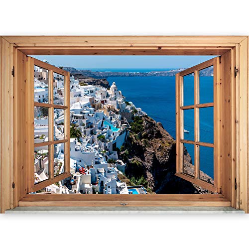 murando - 3D WANDILLUSION 140x100 cm - Wandbild Fototapete Poster XXL Fensterblick Vlies Leinwand Panorama Bilder Dekoration - Natur Landscape murando - 3D WANDILLUSION 140x100 cm - Wandbild Fototapete Poster XXL Fensterblick Vlies Leinwand Panorama Bilder Dekoration - Natur Landscape von murando