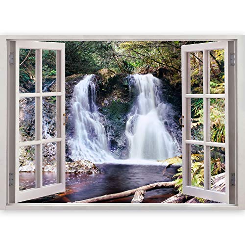 murando 3D WANDILLUSION 210x150 cm - Wandbild Fototapete Poster XXL Fensterblick Vlies Leinwand Panorama Bilder Dekoration - Meer Strand Dünen murando 3D WANDILLUSION 210x150 cm - Wandbild Fototapete Poster XXL Fensterblick Vlies Leinwand Panorama Bilder Dekoration - Meer Strand Dünen von murando