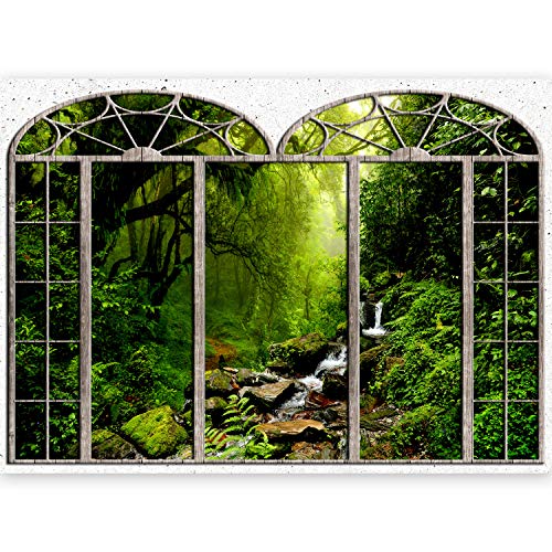 murando - 3D WANDILLUSION 210x150 cm - Wandbild Fototapete Poster XXL Fensterblick Vlies Leinwand Panorama Bilder Dekoration - Natur Landscape murando - 3D WANDILLUSION 210x150 cm - Wandbild Fototapete Poster XXL Fensterblick Vlies Leinwand Panorama Bilder Dekoration - Natur Landscape von murando