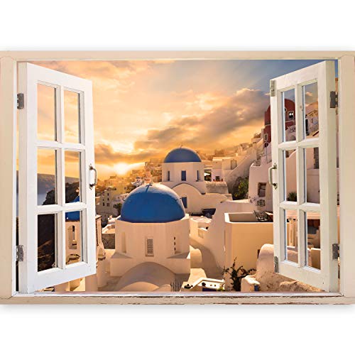murando - 3D WANDILLUSION - Wandbild Fototapete Poster XXL Fensterblick Vlies Leinwand Panorama Bilder Dekoration - Meer Strand Dünen 70x50 cm murando - 3D WANDILLUSION - Wandbild Fototapete Poster XXL Fensterblick Vlies Leinwand Panorama Bilder Dekoration - Meer Strand Dünen 70x50 cm von murando