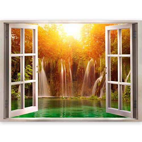 murando - 3D WANDILLUSION - Wandbild Fototapete Poster XXL Fensterblick Vlies Leinwand Panorama Bilder Dekoration - Natur Landscape 70x50 cm murando - 3D WANDILLUSION - Wandbild Fototapete Poster XXL Fensterblick Vlies Leinwand Panorama Bilder Dekoration - Natur Landscape 70x50 cm von murando