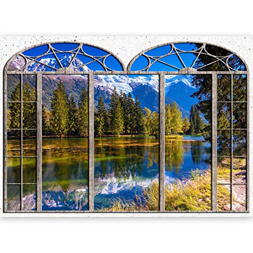 murando - 3D WANDILLUSION - Wandbild Fototapete Poster XXL Fensterblick Vlies Leinwand Panorama Bilder Dekoration - Natur Landscape 70x50 cm murando - 3D WANDILLUSION - Wandbild Fototapete Poster XXL Fensterblick Vlies Leinwand Panorama Bilder Dekoration - Natur Landscape 70x50 cm von murando