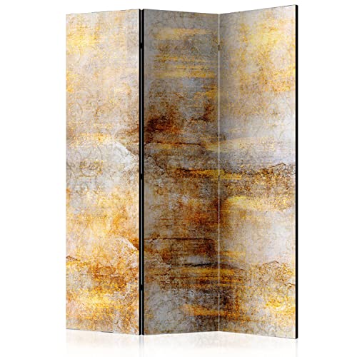 murando Akusticher Raumteiler Textur Foto Paravent 135x172 cm beidseitig auf Vlies-Leinwand Bedruckt Akustikschaum Trennwand Spanische Wand Sichtschutz Home Office Ornament Orient f-A-0865-z-b von murando