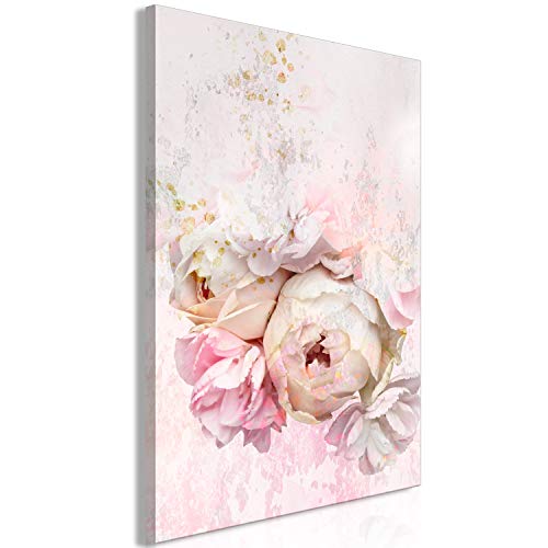 murando - Bilder Blumen 20x30 cm Vlies Leinwandbild 1 TLG Kunstdruck modern Wandbilder Wanddekoration Design Wand Bild - Magnolie Pflanzen rosa b-C-0619-b-a von murando