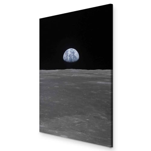 murando - Bilder Kosmos 40x60 cm Vlies Leinwandbild 1 tlg Kunstdruck modern Wandbilder Wanddekoration Design Wand Bild - Weltraum Astronomie Planet Erde c-B-0452-b-a von murando