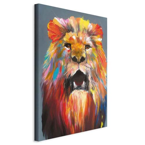 murando - Wandbilder Löwe 60x90 cm 1 tlg - Wand Deko Vlies Leinwand Bilder Groß Wanddeko Wohnzimmer Schlafzimmer Kunstdrucke - Tiere g-A-0101-b-a murando - Wandbilder Löwe 60x90 cm 1 tlg - Wand Deko Vlies Leinwand Bilder Groß Wanddeko Wohnzimmer Schlafzimmer Kunstdrucke - Tiere g-A-0101-b-a von Cuadros B&D XXL