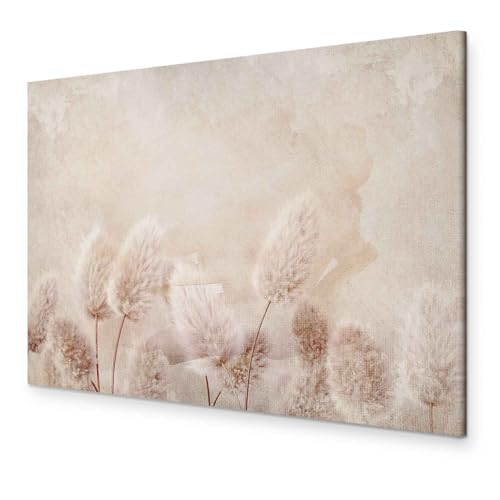 murando - Bilder Natur 90x60 cm Leinwandbild 1 tlg Kunstdruck modern Wandbilder XXL Wanddekoration Design Wand Bild - Wiese Landschaft Feld Gras b-C-0990-b-a von murando