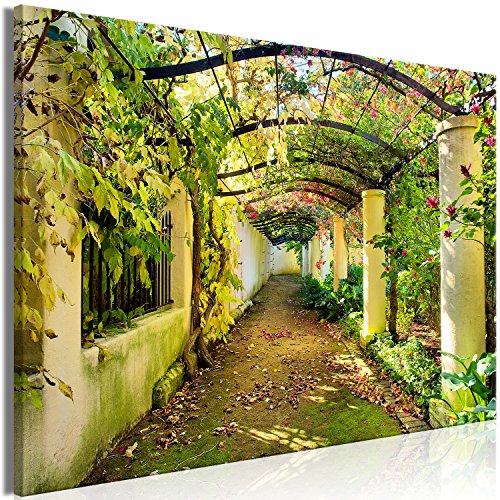 murando - Bilder Pergola 120x80 cm Vlies Leinwandbild 1 tlg Kunstdruck modern Wandbilder XXL Wanddekoration Design Wand Bild - Natur Garten b-B-0285-b-a von murando