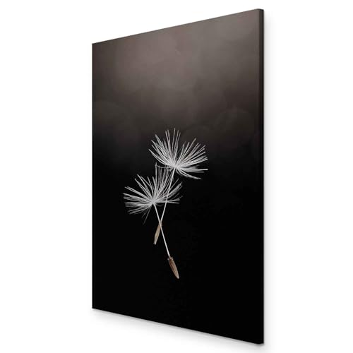 murando - Bilder Pusteblume 60x90 cm Vlies Leinwandbild 1 tlg Kunstdruck modern Wandbilder XXL Wanddekoration Design Wand Bild - Pflanzen Natur Blumen Botanik b-B-0633-b-a von murando