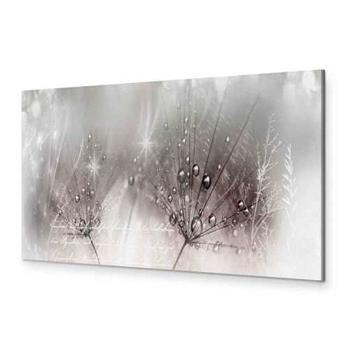 murando - Bilder Pusteblume 90x30 cm Vlies Leinwandbild 1 tlg Kunstdruck modern Wandbilder XXL Wanddekoration Design Wand Bild Panoramabild - Blumen Löwenzahn Natur Vintage von murando