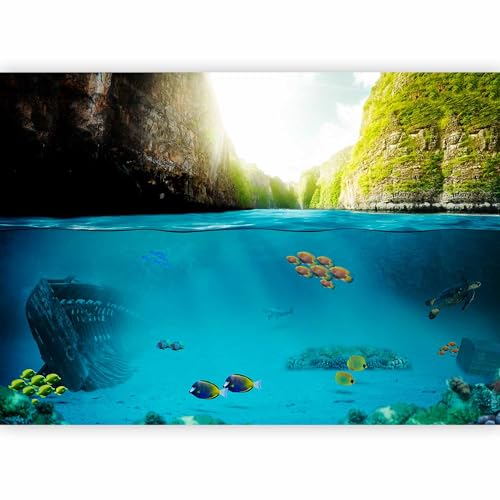 murando - Vlies Fototapete Unterwasserwelt 350x256cm Foto Tapete Wohnzimmer Vliestapete XXL Motivtapeten Bildtapete 3d Effekt Wand Dekoration - Natur Fisch blau grün Kinderzimmer c-A-0020-a-a murando - Vlies Fototapete Unterwasserwelt 350x256cm Foto Tapete Wohnzimmer Vliestapete XXL Motivtapeten Bildtapete 3d Effekt Wand Dekoration - Natur Fisch blau grün Kinderzimmer c-A-0020-a-a von murando