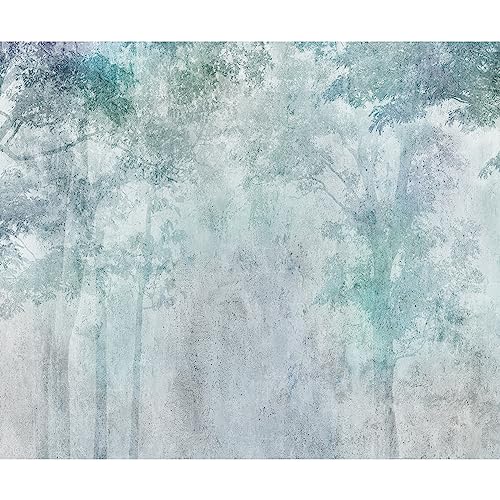 murando - Vlies Fototapete Wald 350x256 cm Vlies Tapeten Wandtapete XXL Moderne Wanddeko Design Wand Dekoration Wohnzimmer Schlafzimmer Natur Botanik Bäume Abstrakt Landschaft c-A-0222-a-d von murando