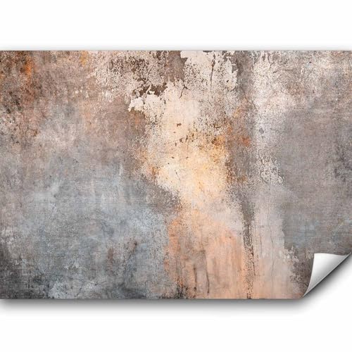 murando Fototapete selbstklebend Steine 392x280 cm Tapete Wandtapete Klebefolie Dekorfolie Tapetenfolie Wand Dekoration Wandaufkleber Wohnzimmer Steinwand Steinoptik Beton von murando