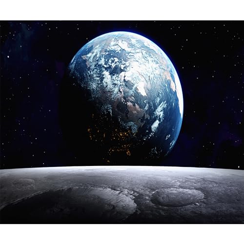 murando Fototapete selbstklebend Weltraum 196x140cm Foto Tapete Tapetenfolie Möbelfolie Wandverkleidung Wandtapete Motivtapeten Bildtapete Schlafzimmer 3d Effekt Kosmos Erde Planeten Nacht Sterne murando Fototapete selbstklebend Weltraum 196x140cm Foto Tapete Tapetenfolie Möbelfolie Wandverkleidung Wandtapete Motivtapeten Bildtapete Schlafzimmer 3d Effekt Kosmos Erde Planeten Nacht Sterne von murando