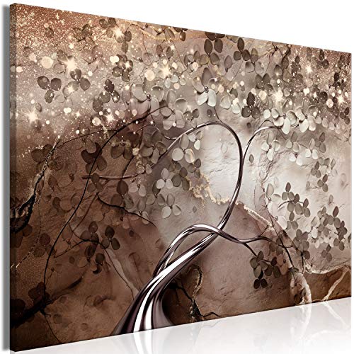 murando HandArt Bilder auf Leinwand Blumen Baum 1 tlg Leinwandbild Wandbilder Wohnzimmer Wanddekoration Moderne Kunst Abstrakt Ornament Bokeh b-C-0746-b-a von murando