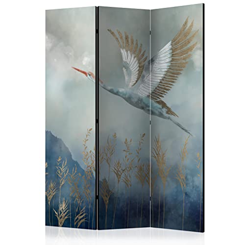 murando - Paravent Raumteiler Innen Landschaft 135x172 cm 3-teilig Einseitig Raumtrenner Trennwand Holz Room Divider Mobiler Sichtschutz Spanische Berge Pflanzen Storch blau wie gemalt g-A-0364-z-b murando - Paravent Raumteiler Innen Landschaft 135x172 cm 3-teilig Einseitig Raumtrenner Trennwand Holz Room Divider Mobiler Sichtschutz Spanische Berge Pflanzen Storch blau wie gemalt g-A-0364-z-b von murando
