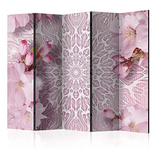 murando - Paravent Raumteiler Innen Mandala 225x172cm 5-teilig Einseitig Raumtrenner Trennwand Holz Room Divider Sichtschutz Spanische Wand Raum Abtrennung Orient Blumen Boho Abstrakt Zen b-A-0512-z-c murando - Paravent Raumteiler Innen Mandala 225x172cm 5-teilig Einseitig Raumtrenner Trennwand Holz Room Divider Sichtschutz Spanische Wand Raum Abtrennung Orient Blumen Boho Abstrakt Zen b-A-0512-z-c von murando