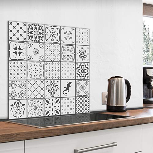 murando Spritzschutz Glas für Küche 60x60 cm Küchenrückwand Küchenspritzschutz Fliesenschutz Glasbild Dekoglas Küchenspiegel Glasrückwand Fliesen Mosaik - f-B-0295-aq-a murando Spritzschutz Glas für Küche 60x60 cm Küchenrückwand Küchenspritzschutz Fliesenschutz Glasbild Dekoglas Küchenspiegel Glasrückwand Fliesen Mosaik - f-B-0295-aq-a von murando