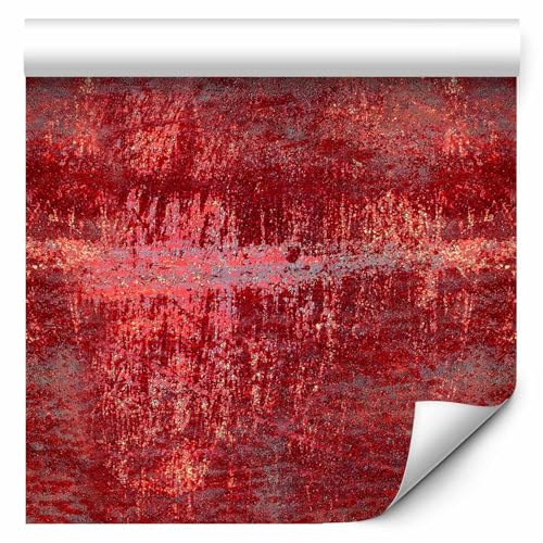 murando - Tapete selbstklebend 10m Wandtattoo dekorative Möbelfolie Dekorfolie Fotofolie Panel Wandaufkleber Wandposter Wandsticker - Beton Blech f-A-0733-j-a von murando