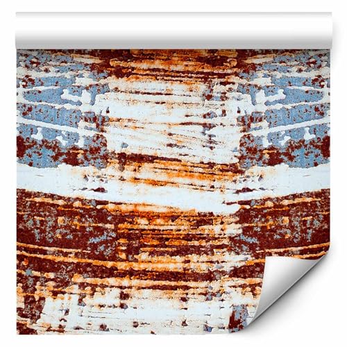 murando - Tapete selbstklebend 10m Wandtattoo dekorative Möbelfolie Dekorfolie Fotofolie Panel Wandaufkleber Wandposter Wandsticker - Beton Blech f-C-0338-j-a von murando