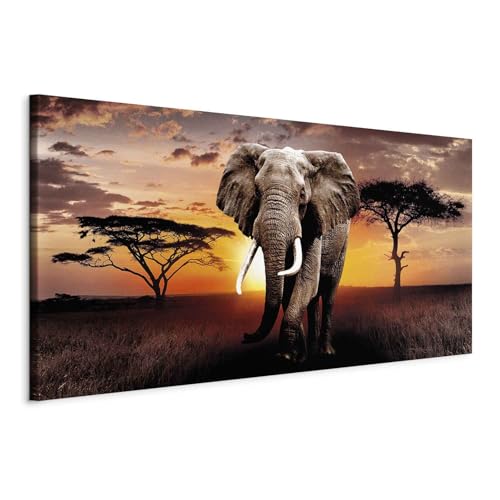 murando Wandbild Mega XXXL AfrikaEinteiliger XXL-Format Kunstdruck zur Selbstmontage Leinwandbilder moderne Bilder DIY Wanddekoration Wohnung Deko Landschaft Natur Elefant murando Wandbild Mega XXXL AfrikaEinteiliger XXL-Format Kunstdruck zur Selbstmontage Leinwandbilder moderne Bilder DIY Wanddekoration Wohnung Deko Landschaft Natur Elefant von murando
