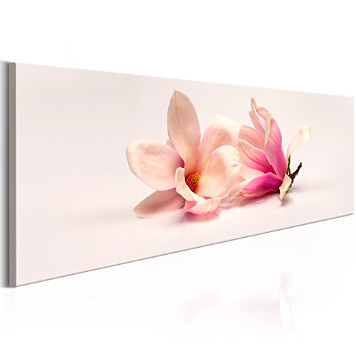murando - Wandbilder XXL Blumen 120x40 cm 1 tlg - Wand Deko Vlies Leinwand Bilder Groß Wanddeko Wohnzimmer Schlafzimmer Kunstdrucke Panoramabild - rosa Magnolien Digital Foto Spa murando - Wandbilder XXL Blumen 120x40 cm 1 tlg - Wand Deko Vlies Leinwand Bilder Groß Wanddeko Wohnzimmer Schlafzimmer Kunstdrucke Panoramabild - rosa Magnolien Digital Foto Spa von Cuadros B&D XXL