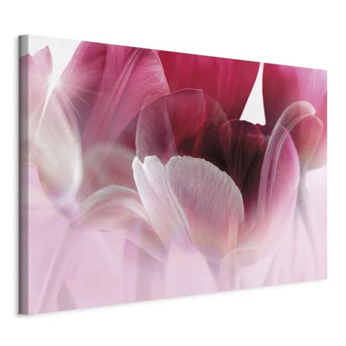 murando - Wandbilder XXL Blumen 120x80 cm 1 tlg - Wand Deko Vlies Leinwand Bilder Groß Wanddeko Wohnzimmer Schlafzimmer Kunstdrucke - Blume Tulpen b-A-0349-b-a von murando