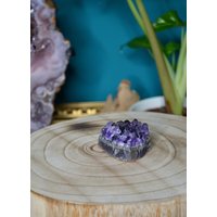 Amethyst Cluster Druse Geode Druzy Amethyststufe von murmelnimkopf