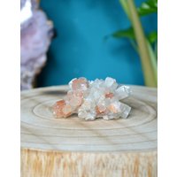 Aragonit Stufe Cluster Rose Blau Rot von murmelnimkopf