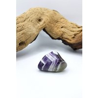 Chevron Amethyst Autoclip Autolüfter Dekoration Heilstein Autodeko von murmelnimkopf