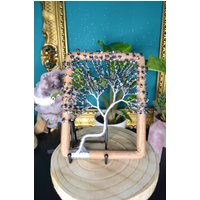 Hämatit Lebensbaum Drahtbaum Amethystsplitter Drahtkunst Tree Of Life Bonsai Dreamcatcher Traumfänger von murmelnimkopf