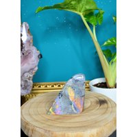 Labradorit Freeform Flash Lila Pink Gelb Orange Blau Poliert Multicolour von murmelnimkopf