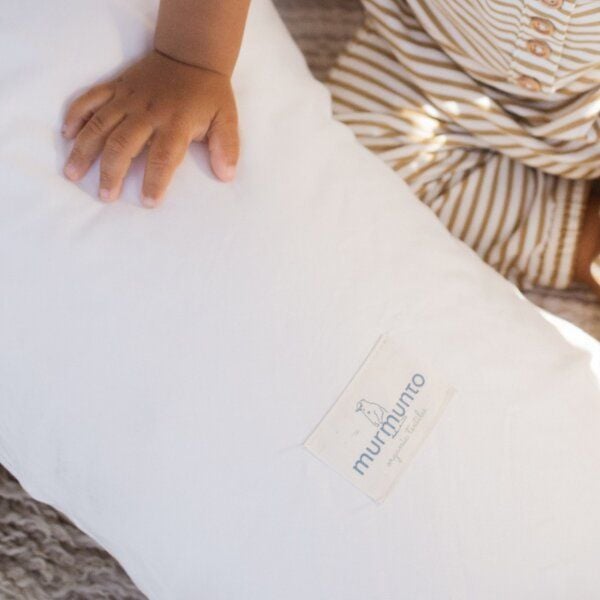murmunto organics Bezug für Stillkissen 30x190cm, Bio-Baumwolle in verschiedenen Farben von murmunto organics