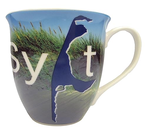 osters muschel-sammler-shop Kaffee-Becher- KRUG Sylt- Sylter Becher/blau-Weiss/Syltmotiv/Motiv Sylt/Sylter Becher/Strandtasse-Becher von osters muschel-sammler-shop