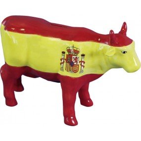 muschel-sammler-shop Spardose handbemalte Kuh Spanien - witziges Geschenk - Geschenkidee - irre Spardose - Dekoration von muschel-sammler-shop