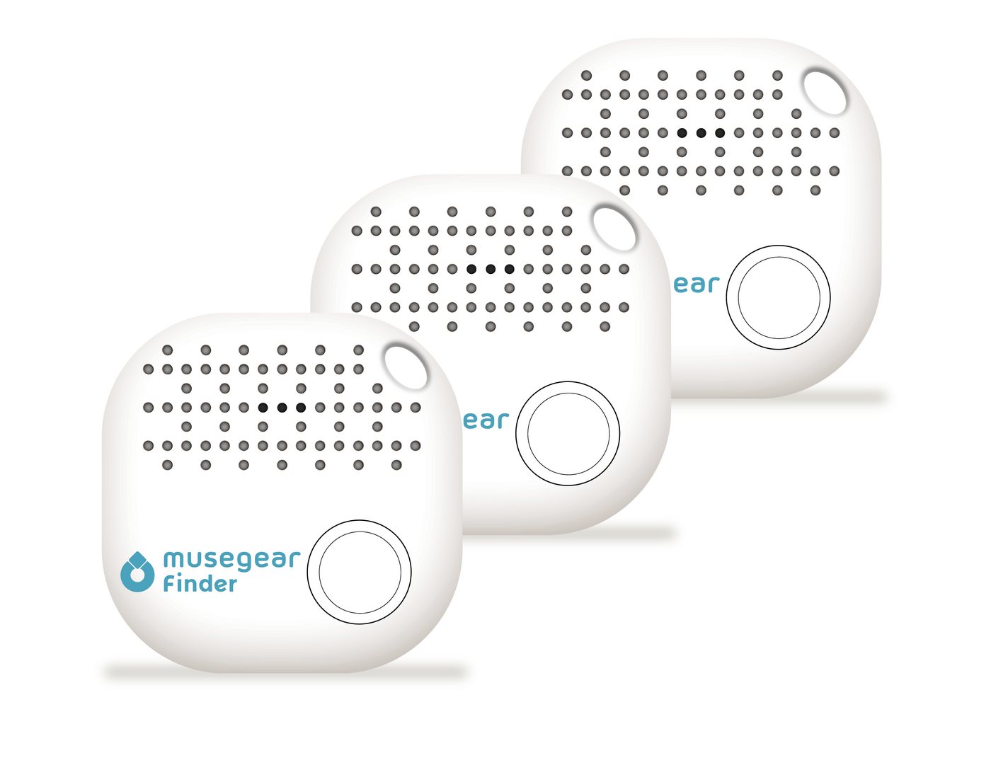 musegear Bluetooth®-Sender Schlüsselfinder mit Bluetooth App aus Deutschland, Zubehör für iOS/ Android Handys von musegear