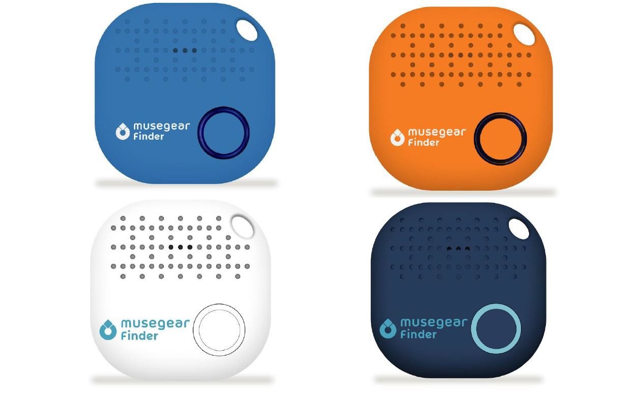 musegear Bluetooth®-Sender Schlüsselfinder mit Bluetooth App aus Deutschland, Zubehör für iOS/ Android Handys von musegear