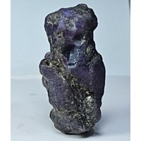 197 Karat Unikat Terminated Fluoreszierender Corundum Var. Saphir Kristall von mussaminerals